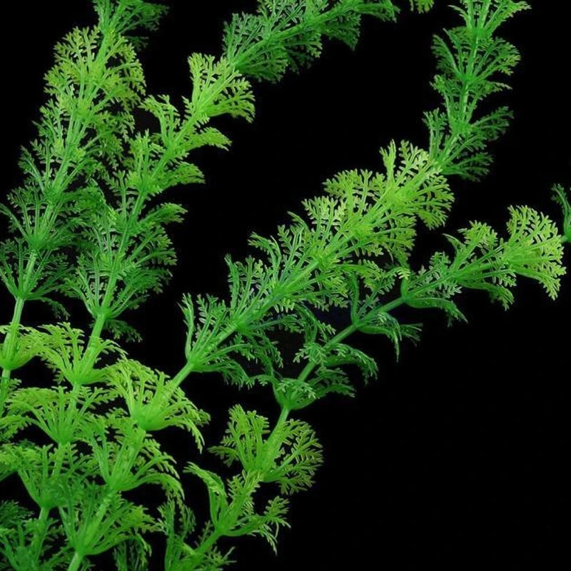 Горячая Распродажа 2 шт. зеленые украшения для аквариума искусственная трава 30