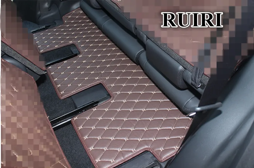 Высокое качество! Специальные автомобильные коврики для Toyota Highlander 7 мест 2018-2014