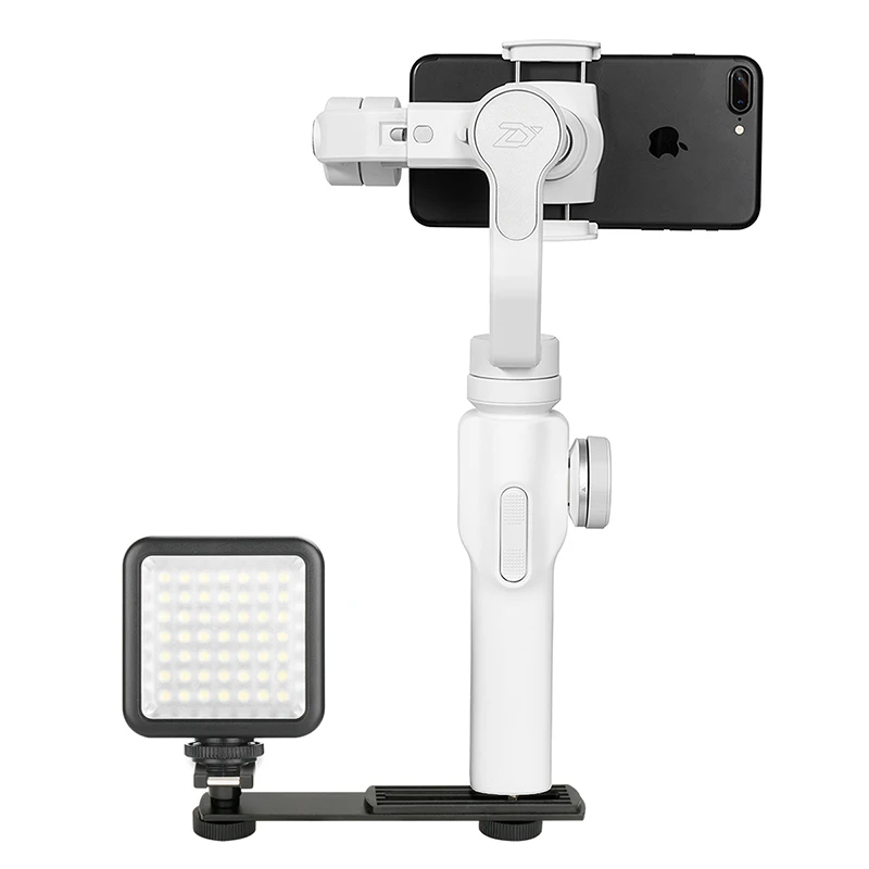 Металлическая пластина для холодного башмака универсальная iPhone DJI OM 4 Zhiyun Smooth