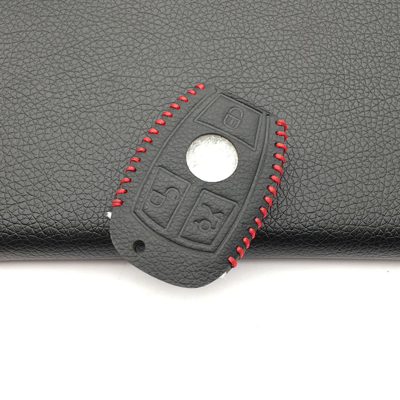 Запасной Кожаный чехол для ключей Mercedes A B R G Class GLK W204 GLA W251 W463 w175 автомобильные