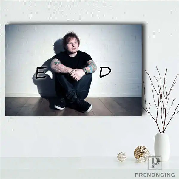 Canvas Poster Холст постер из шелковой ткани горячая Распродажа ed sheeran Плакат Украшение дома Плакат Печать Стильный ретро декор хороший плакат#190114@ 17 - Цвет: Canvas Poster