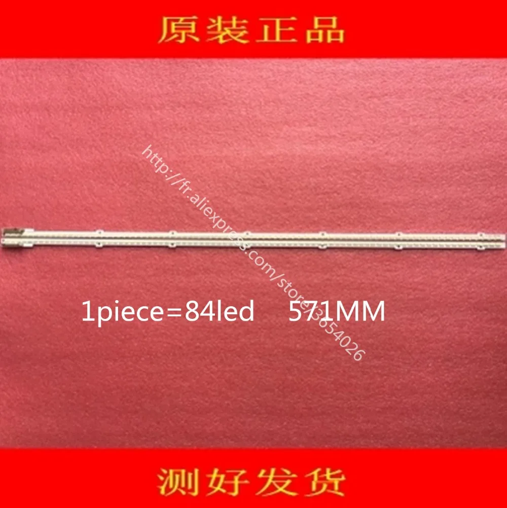 

571mm LED Backlight Lamp strip 84leds For Samsung 46" LCD TV UA46D6400UJ BN64-01645A LTJ460HW01-H 2011SVS46 FHD-6.5K-LEFT 2pcs