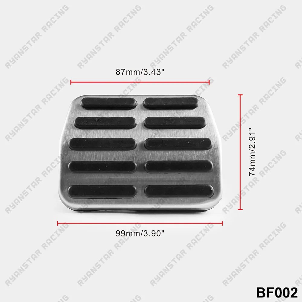 Нержавеющей автомобилей ускоритель газа тормоза педаль сцепления для VW Volkswagen Jetta