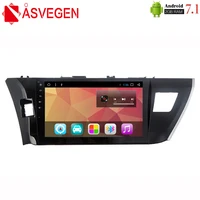 asvegen android 7 1 car stereo player for toyota corolla 2014 2016 bluetooth radio gps navigation audio multimedia dvd player