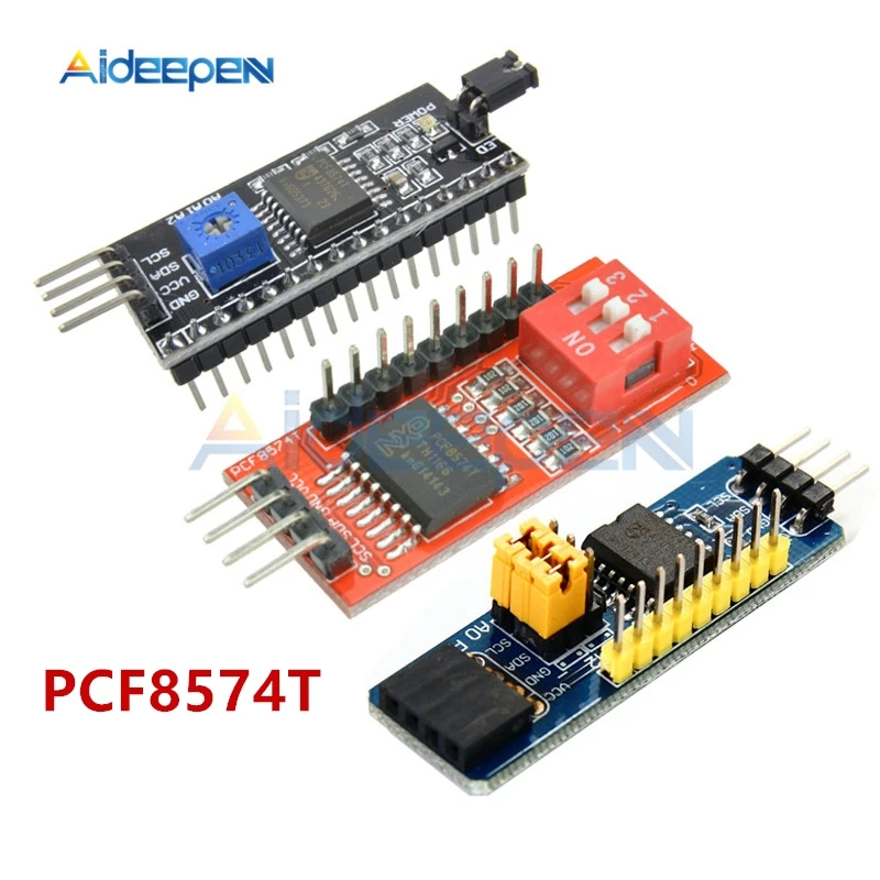 Расширенный модуль PCF8574 PCF8574T I/O поддержка интерфейса IIC/I2C плата расширения с