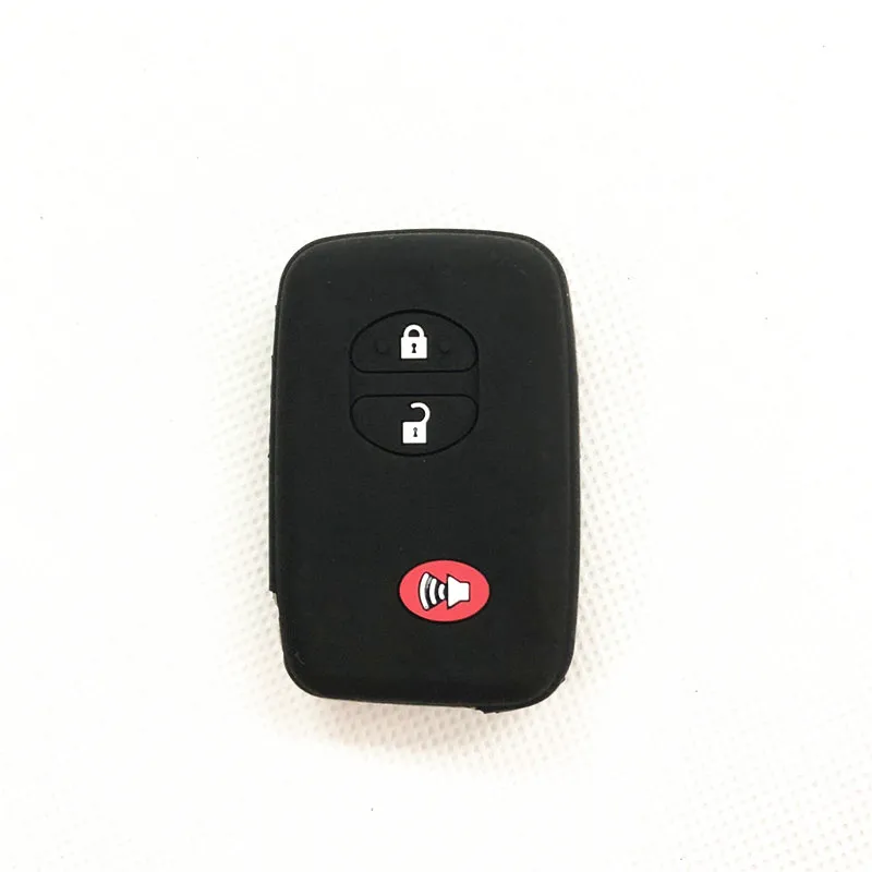 Силиконовый чехол для ключей от машины Toyota Land Cruiser Prado 150 Camry Prius Crown Aqua Subaru Foreste 2013 2014