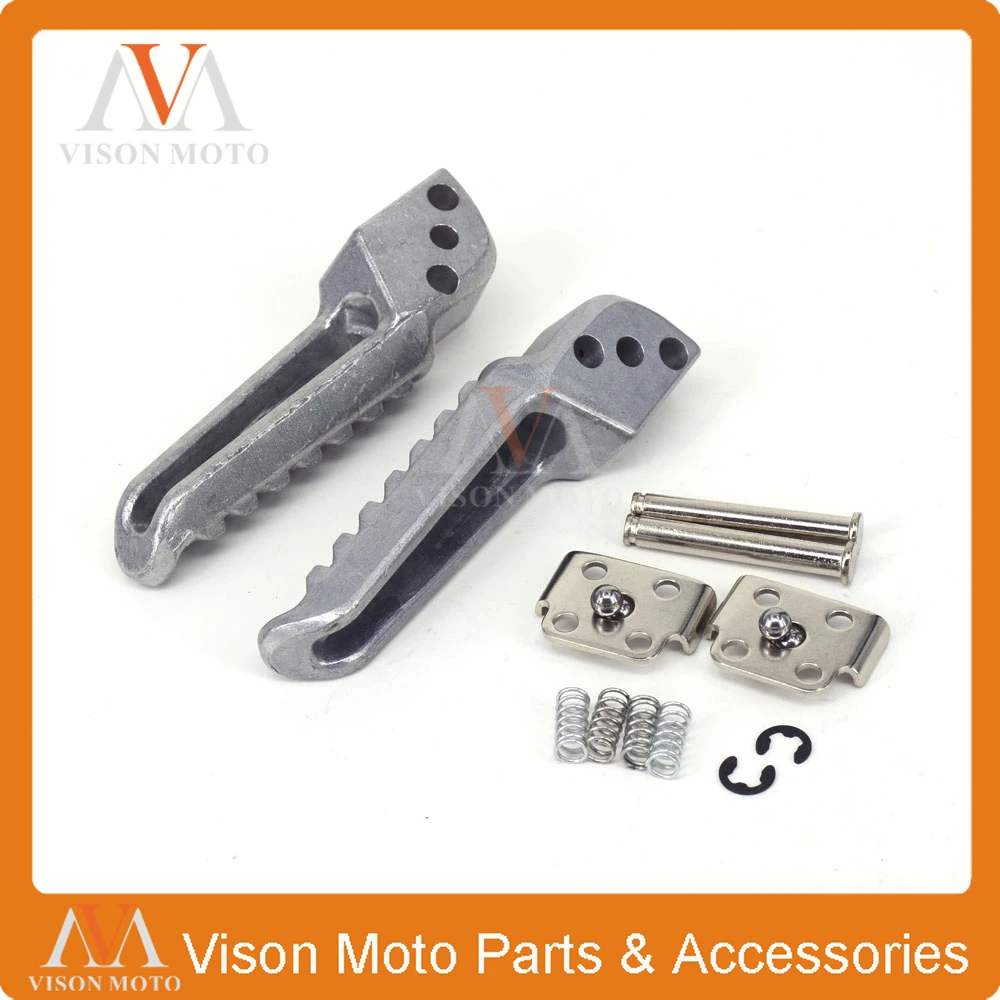 Заготовки Задние подножки подставки педали для ног KAWASAKI ZX9R ZX 9R NINJA 98 99 00 01 02 03 KLE650 KLE