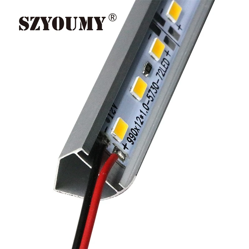 SZYOUMY 50 шт./лот 5630 SMD 36 светодиодов см Светодиодная панель для шкафа светодиодная