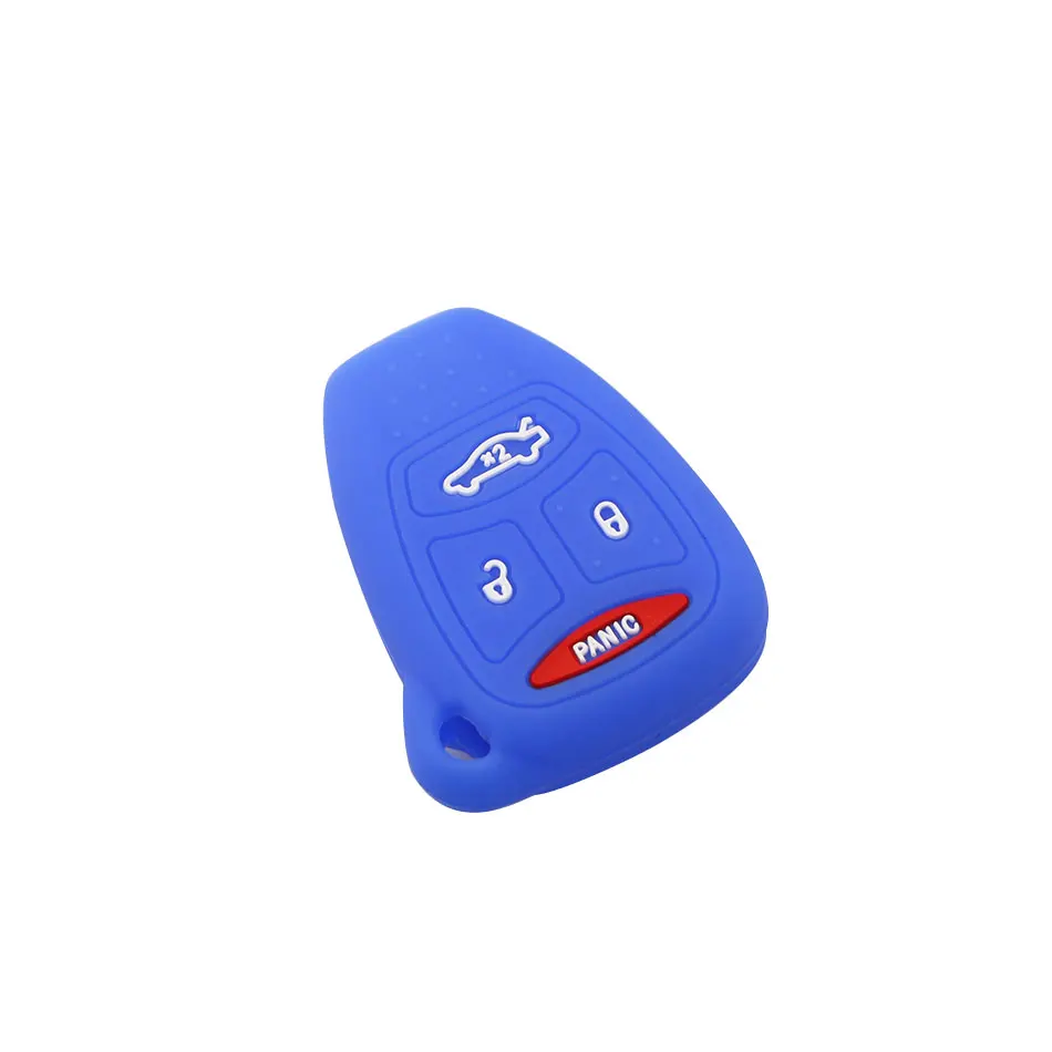 Чехол Jameo силиконовый для автомобильного ключа Jeep Wrangler Compass Liberty for CHRYSLER 300 PT Cruiser