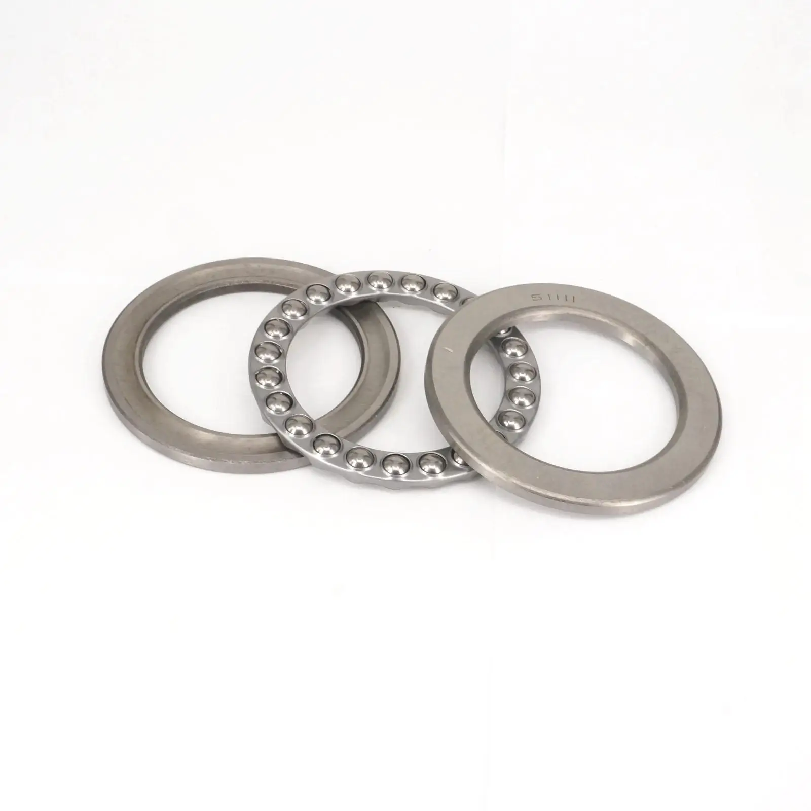 

(1) 51111 55x78x16 мм осевой шаровой Упорный подшипник (2 стальные гонки + 1 клетка) AEBC-1