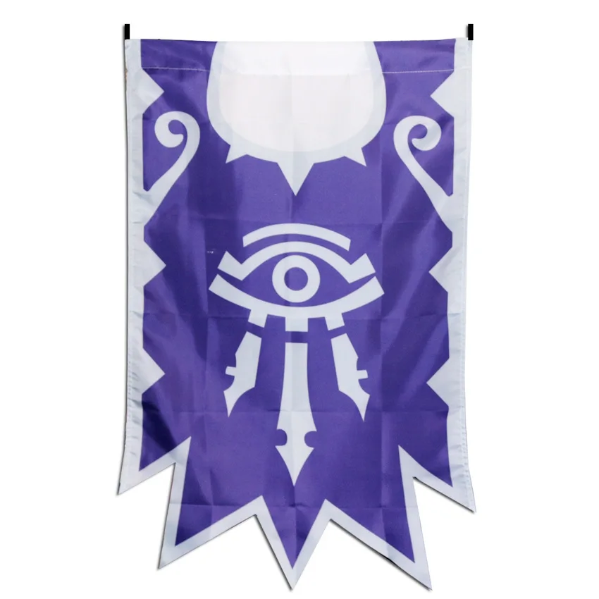 Dacron Blue Home Decor Cosplay Accessory for World of Warcraft: WOW Alliance & Horde Banner Flag image 4