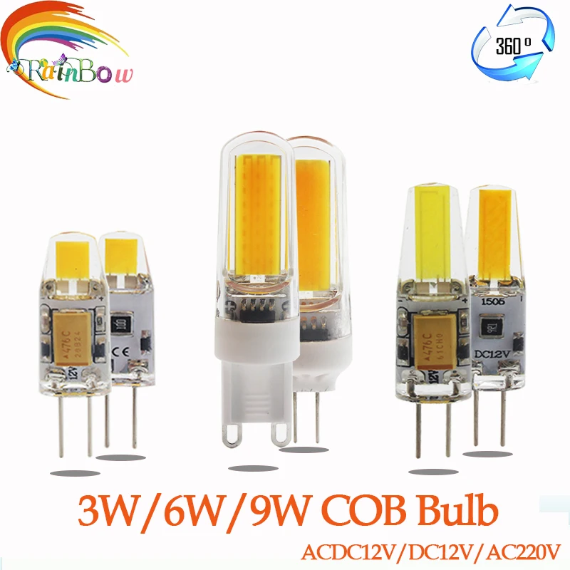2016 Новый сид G4 G9 E14 СВЕТОДИОДНЫЕ Лампы AC/DC12V AC220V 3 Вт 6 9 СВЕТОДИОДНАЯ лампа LED