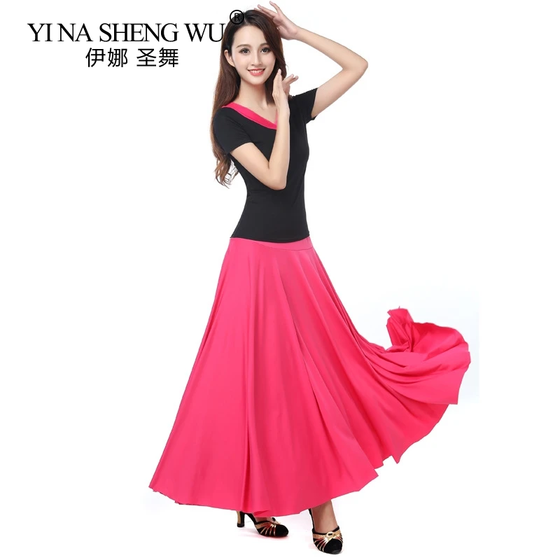 Танцевальная большая качающаяся длинная юбка испанская коррида танцевальная