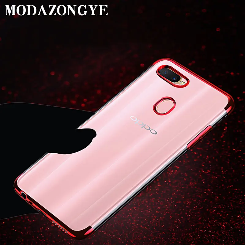 Чехол OPPO A7 роскошный противоударный силиконовый чехол для A 7 CPH1901 CPH 1901 OPPOA7 Fundas Coque