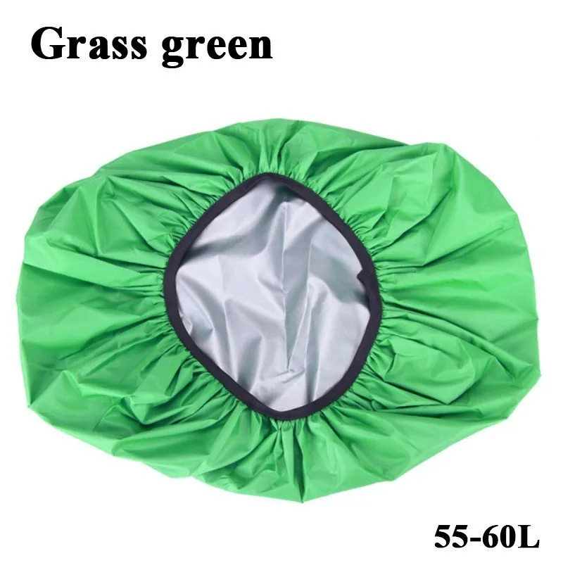 Grass Green 60L TACTIFANS 190D сумка дождевик 60L Переносной Водонепроницаемый Анти-слеза пылезащитный рюкзак с УФ-защитой Кемпинг Туризм серебряное покрытие - Цвет: Grass Green 60L