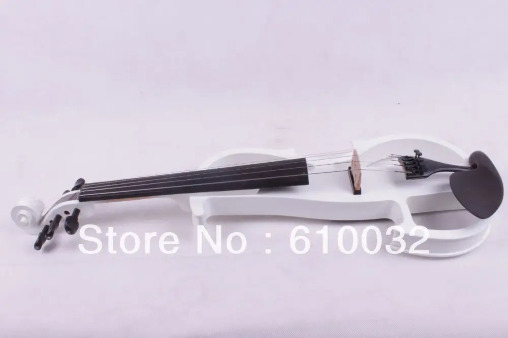 Новый Белый 5 струн 16 ''электрическая ВИОЛА ТИХИЙ твердый деревянный корпус