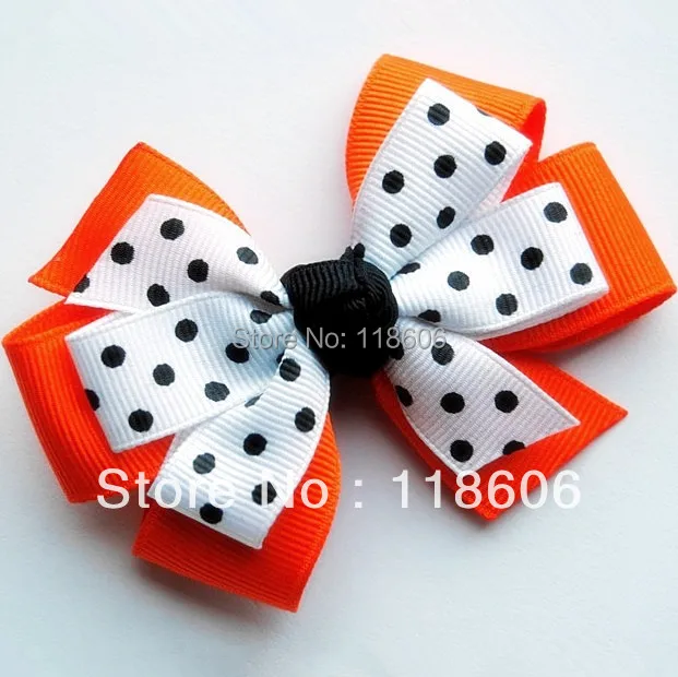 Бесплатная доставка банты для волос на Хэллоуин грубой ленте зажим девочек|girls hair