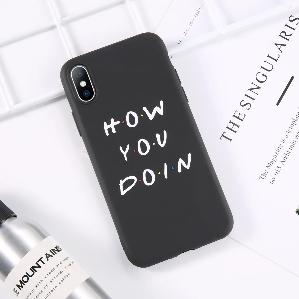T6 Lovebay для iPhone 6 6s 7 8 Plus X XR XS Max 11 Pro Max 5 5S SE чехол для телефона центральный Perk Friends Мягкий ТПУ чехол для iPhone XS - Цвет: T6