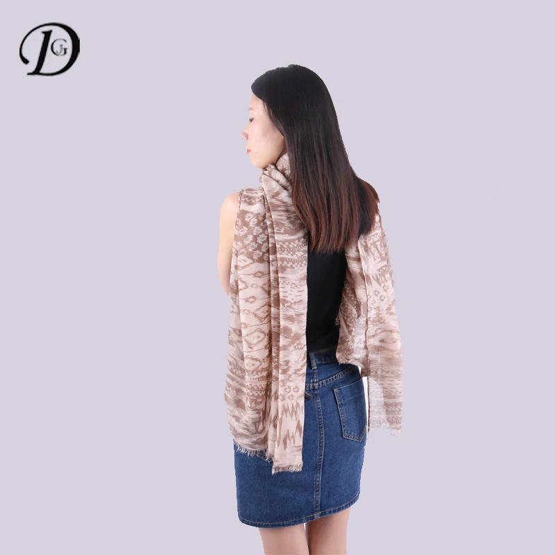 Новое поступление 2017 года модный шарф хлопок женщин геометрический снос