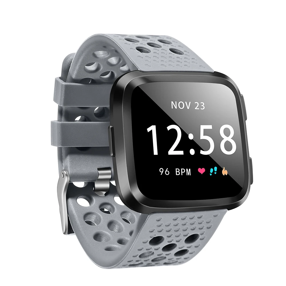 Для Fitbit Versa Lite силиконовый браслет мягкий браслет для умных часов ремешок для Fitbit Versa спортивные наручные браслеты для Versa браслет