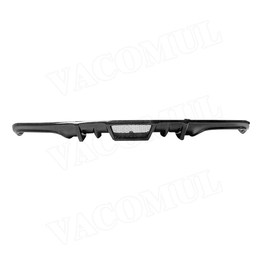 W204 C63 углеродного волокна задний диффузор губ спойлер для Mercedes Benz C Class W204 C63 AMG 2008 2009 2010 2011 V Стиль бампер