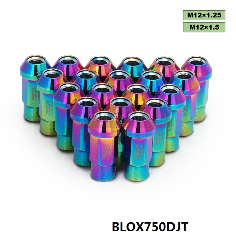 Колесные гайки Blox 50 мм удлиненный тюнер колесные с шипами для колесных ободов m12x1