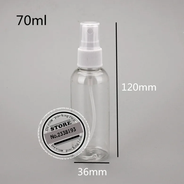 

50pcs/lot 70ml Portable Perfume Atomizer Hydrating Spray Bottle Makeup Tools
