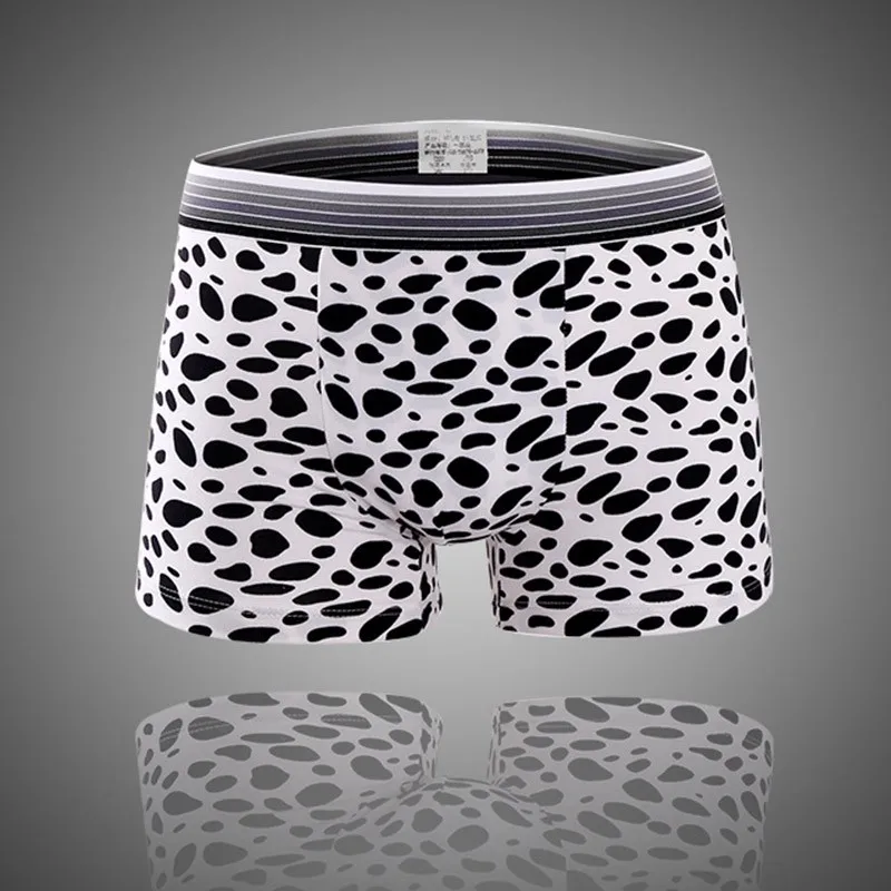 10 упаковок/партия мужское мягкое Шелковистое нижнее белье трусы боксеры для дома