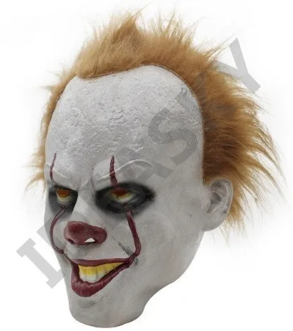 Мужской костюм на Хэллоуин маскарадный клоуна Стивена Кинга из сериала It Pennywise