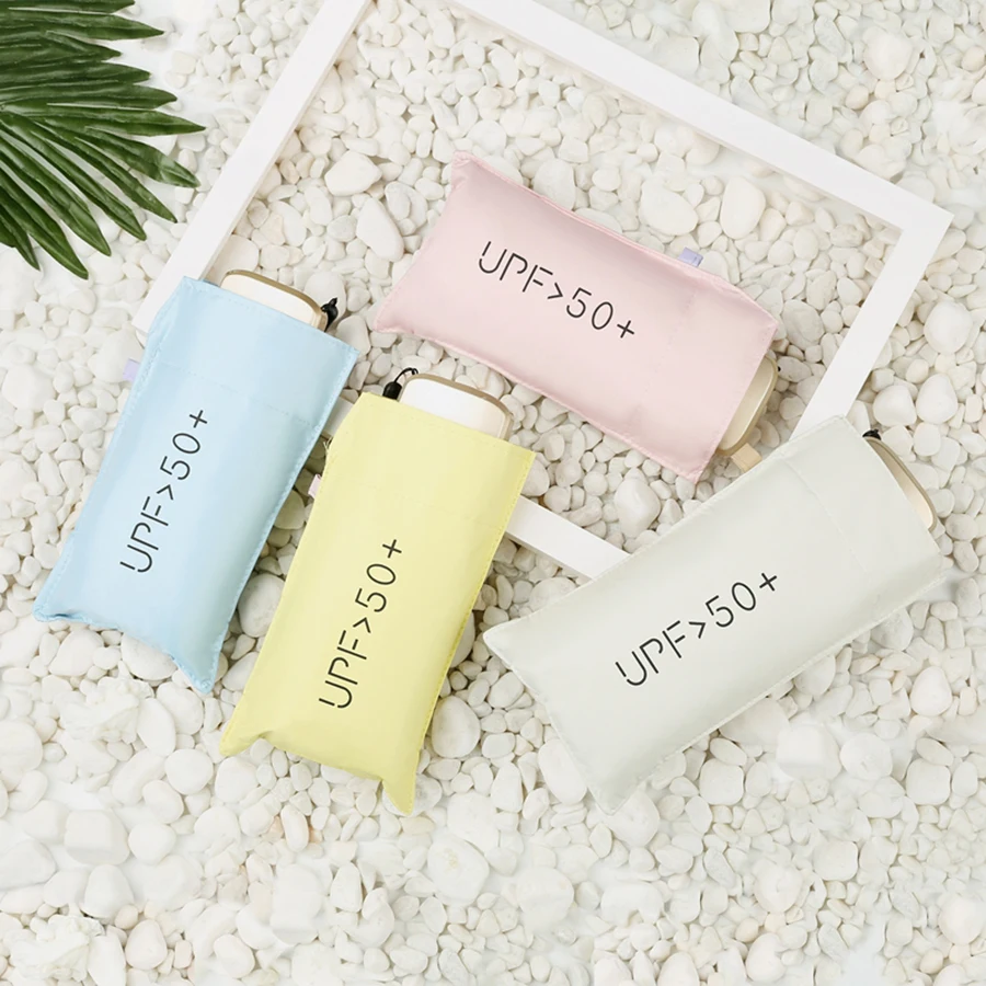 Складной зонтик от дождя для детей защита солнца женщин и мужчин ультрафиолета