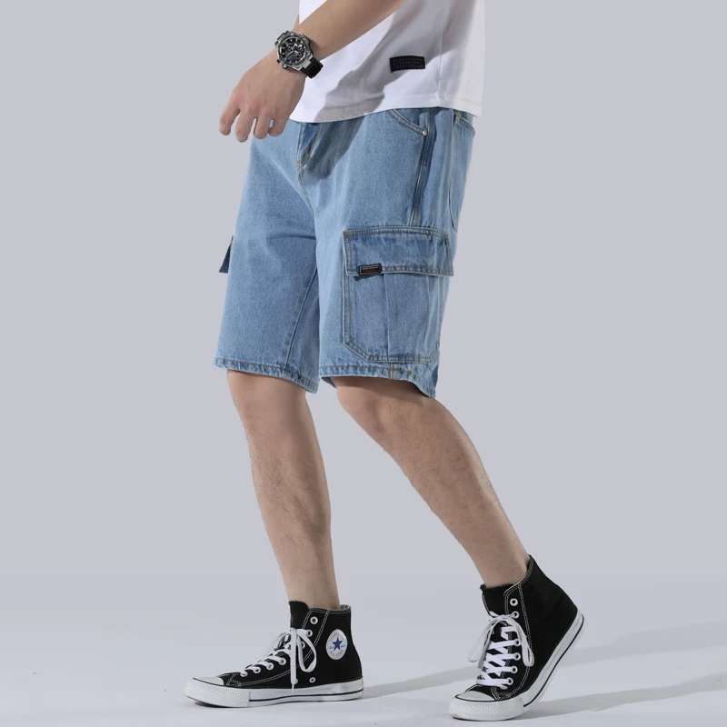 Европейские и американские модные джинсовые шорты трендовые Молодежные