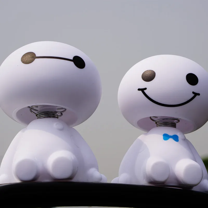 Украшения для автомобиля боблевая голова Baymax кукла игрушечные аксессуары