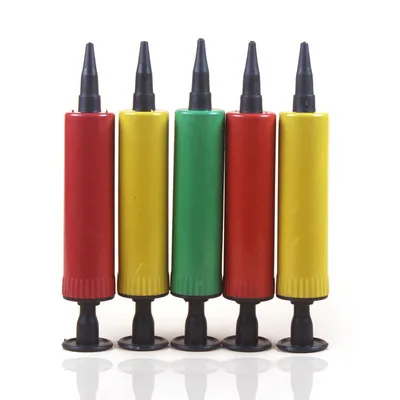 

Hand push pin balloon pump small pump Random Color