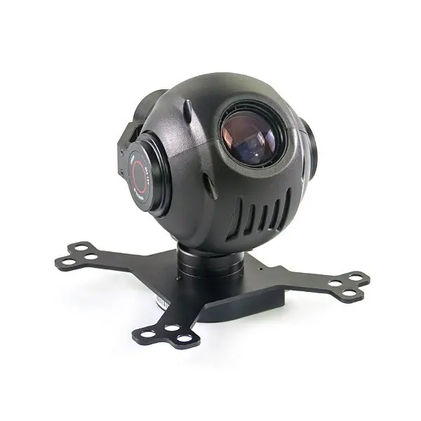3 осевой карданный подвес Hawkeye III с оптической камерой 18 кратным зумом|brushed hub