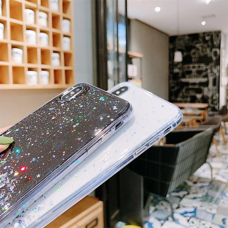 Fashion Candy Color Bling Gold Foil Phone Case For Huawei P30 P20 Pro Mate 20 10 Nova 4 3 Honor 8X Back Cover Fundas |