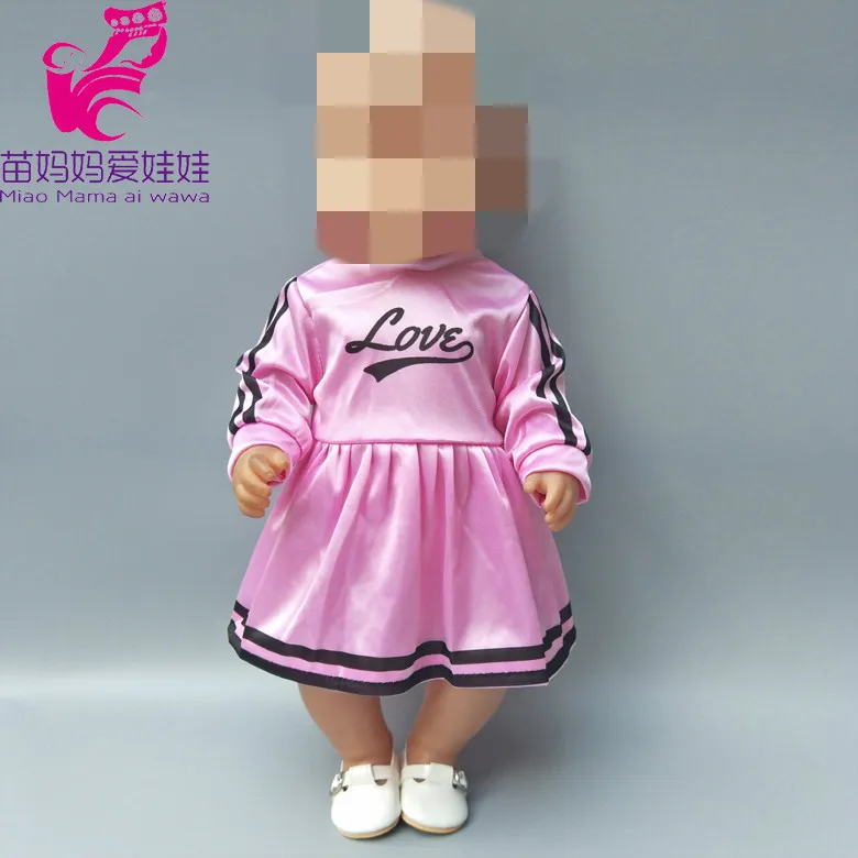 Для 43 см для ухода за ребенком для мам baby doll красная решетка платье высота 40 см Одежда для куклы-младенца для 18-дюймовой девушки куклы, детские подарки