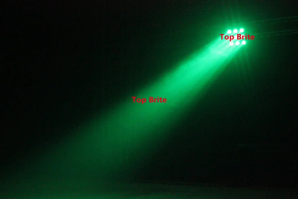 LED Par Light 9X3W RGBW четырехцветный алюминиевый корпус DJ DMX Светодиодный луч