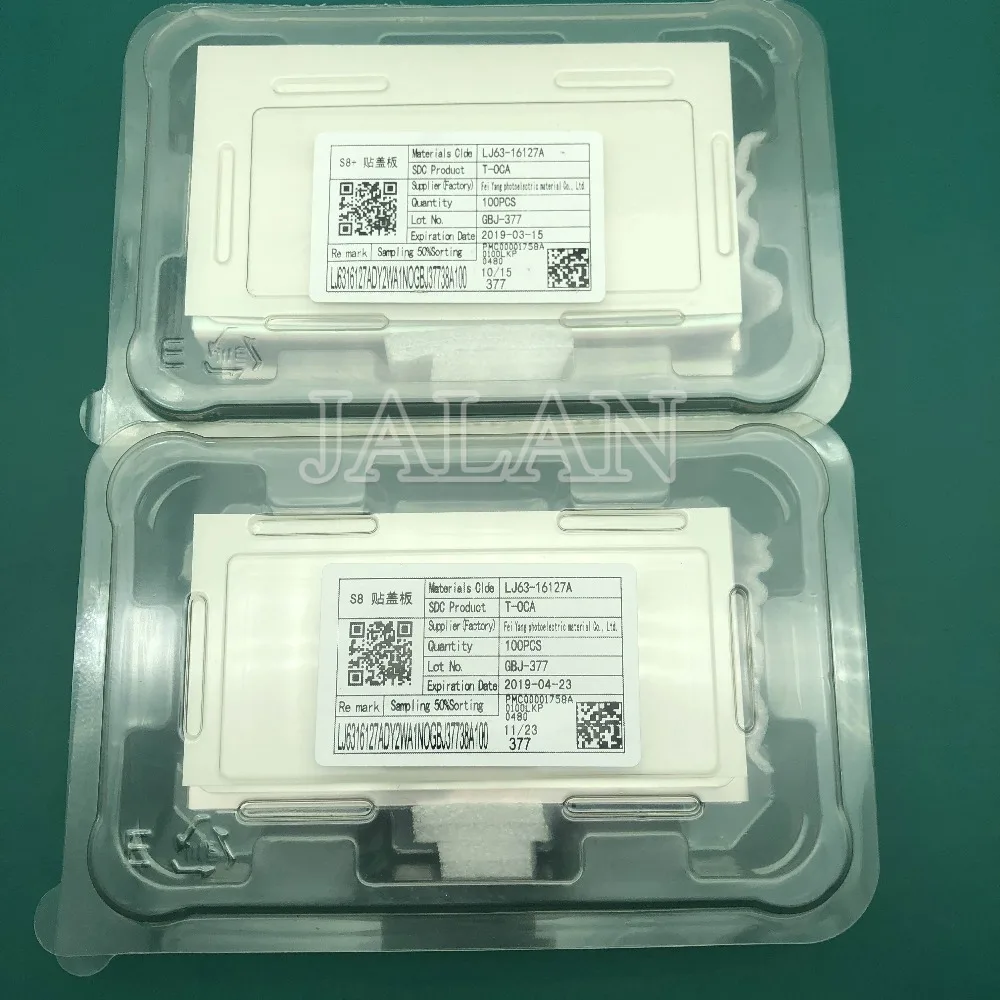 125um T-OCA пленка для SM S7 edge/S8 plus/s9 plus/s10 plus/note 10 в рамке ОСА ЖК-экран стекло Восстановленное