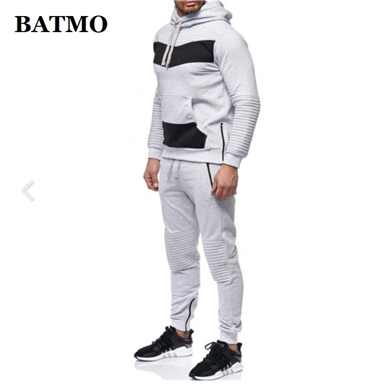BATMO Новое поступление весенние высококачественные хлопковые мужские спортивные