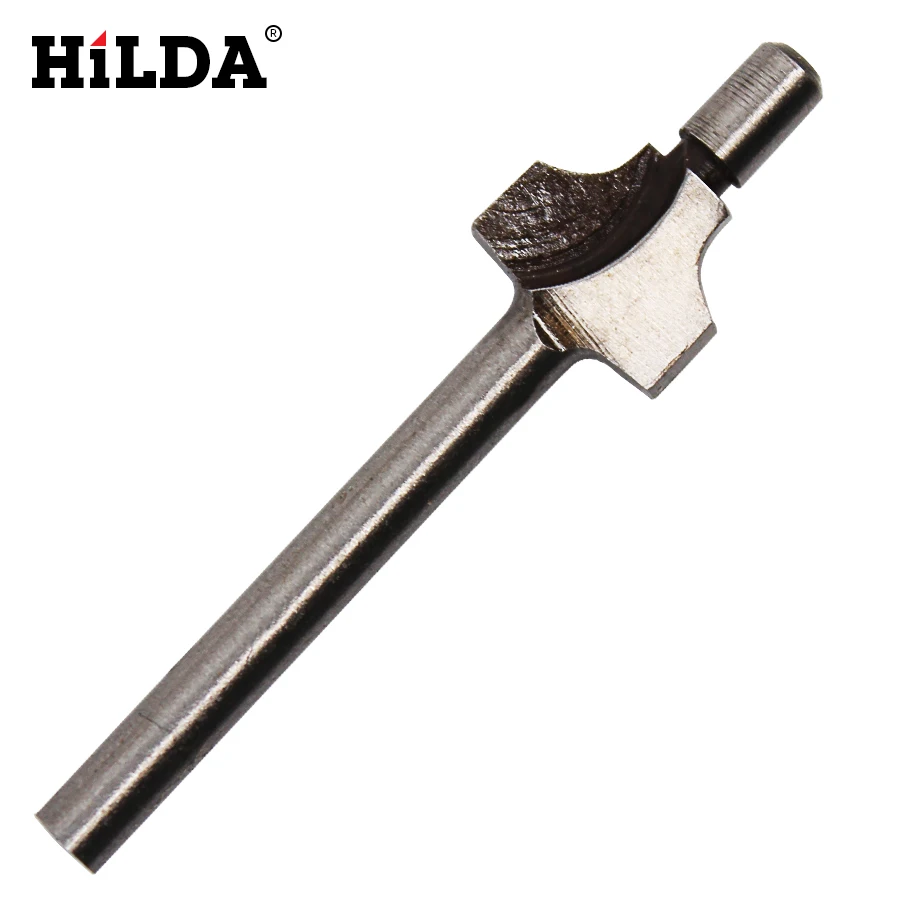 HILDA 10 шт./лот 1/8 мини Хвостовик HSS столярные фрезы подходят Dremel роторные инструменты деревообрабатывающие фрезы Фрезы
