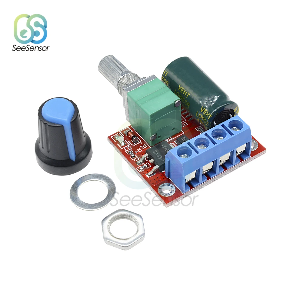5A 90W PWM 12V Φ Module 4 5 V-35V Регулируемый регулятор скорости переключатель регулятора 24V |