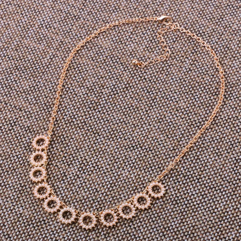 Модные колье РАН дю связью партия ювелирных изделий перлы обруч прелести