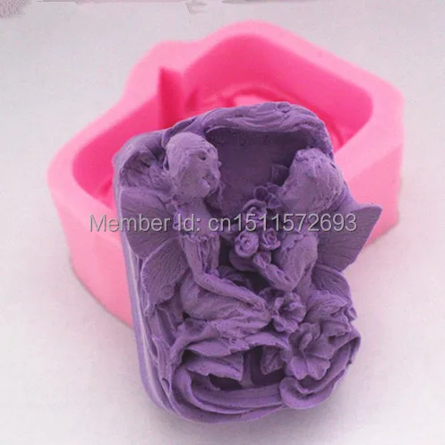 Силиконовая форма для мыла Angel Lovers формы ручной работы | Дом и сад