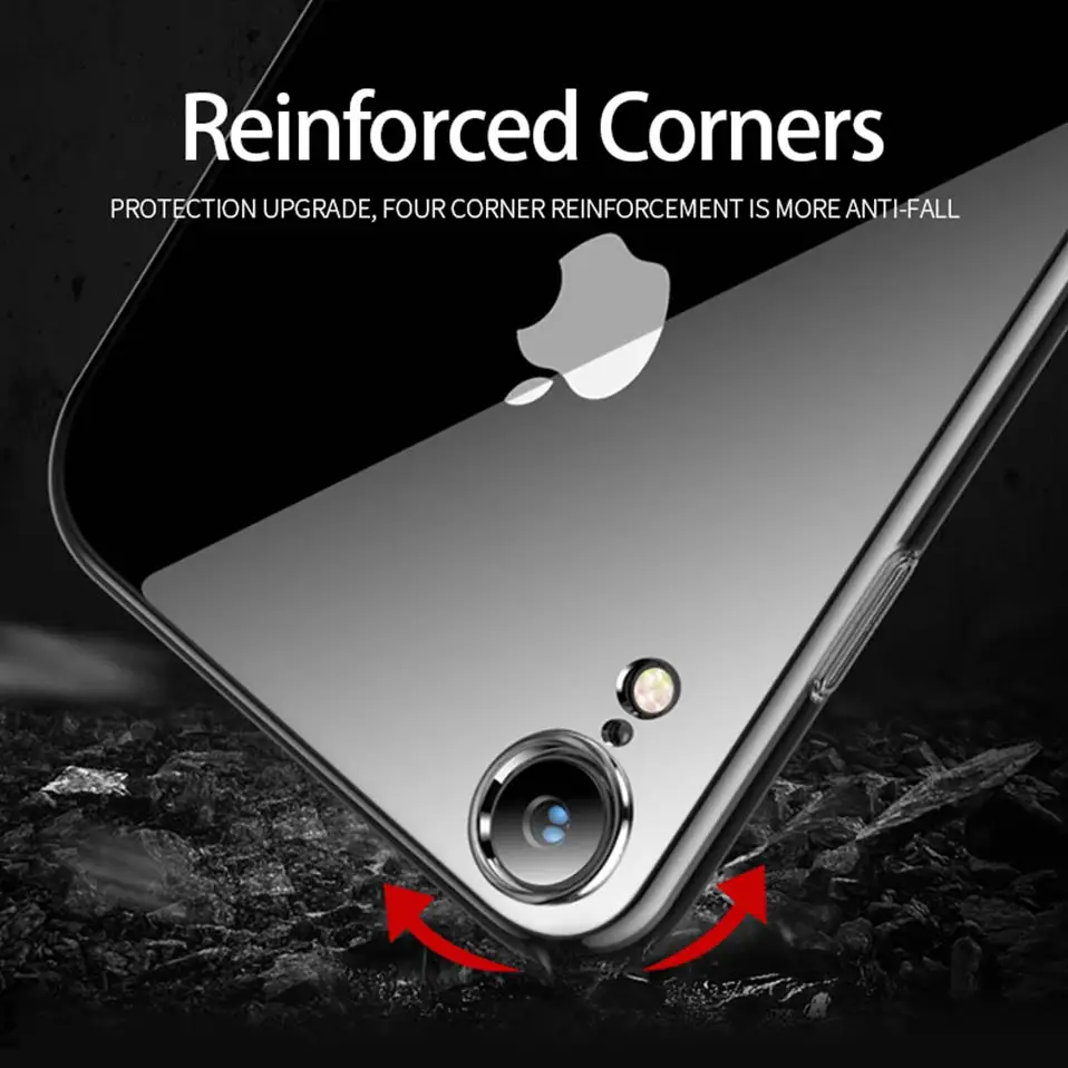 Ультра тонкий прозрачный силиконовый чехол для iPhone XS Max бампер на телефон Корпус 5