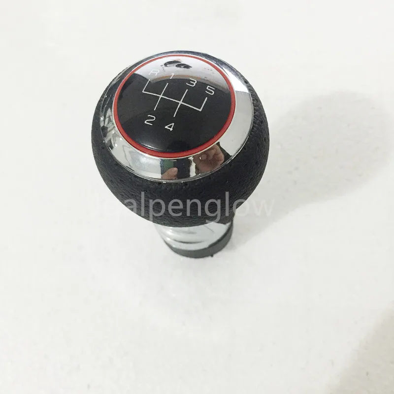 R12345 RED COVER 12 мм Шестерни рукоятка рычага переключения передач для Ауди Шкода сиденье A3 A4 B6 B7 b8 A6 S4 B8 8K A5 8T Q5 8R для vw passat Гольф - Название цвета: R12345 RED COVER