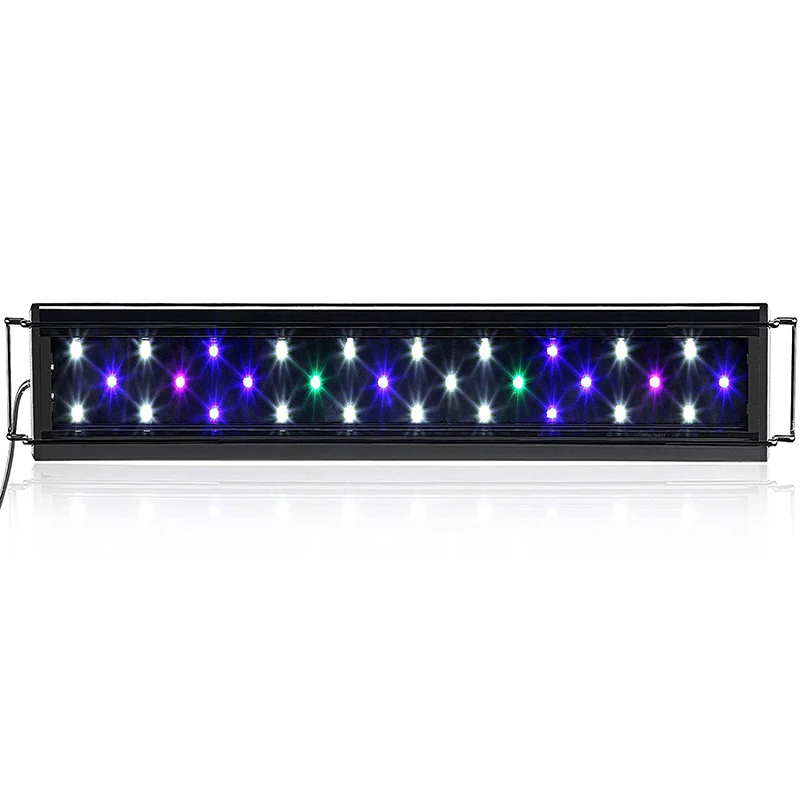 Полноспектральное светодиодное освещение для аквариума супер яркий RGB LED с
