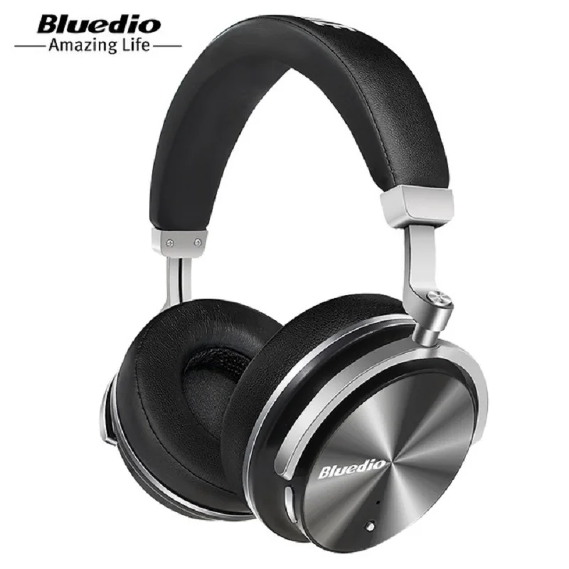 100% Оригинальные Bluedio T4 наушники беспроводные Bluetooth MP3 гарнитура портативные с