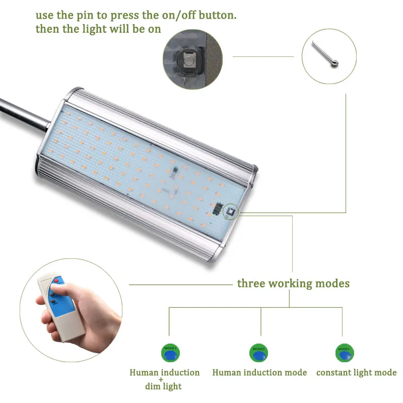 Светодиодный радар с датчиком движения фсветильник рь на солнечной батарее