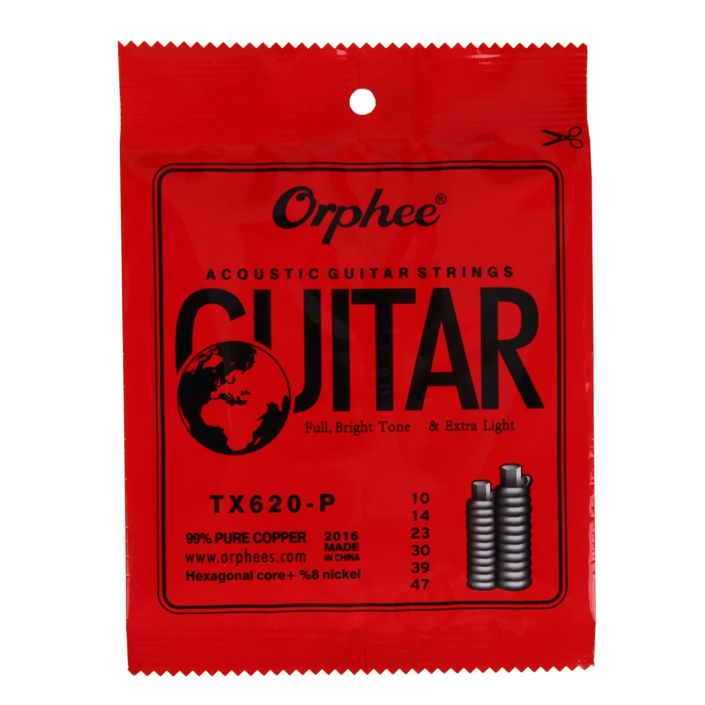 Orphee акустическая фольклорная версия стандартная медная проволока полный