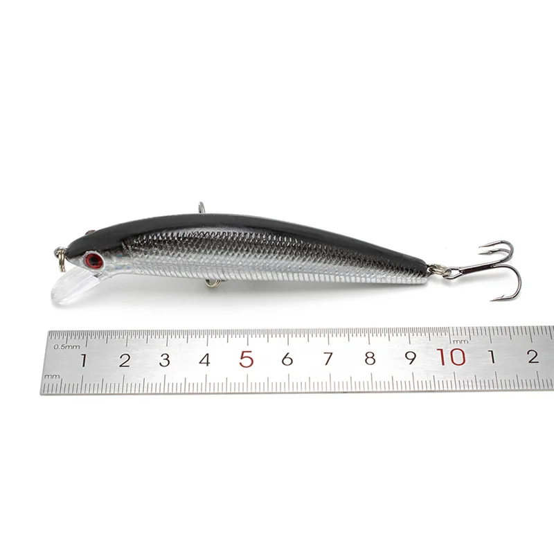 YUEWINS Minnow рыболовная приманка 9 5 см 6 г воблер Crankbait 3D глаза искусственная
